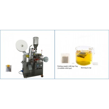 C12A- TEA BAG PACKING MACHINE (WITH INNER BAG, WITH THREAD AND TAG) 